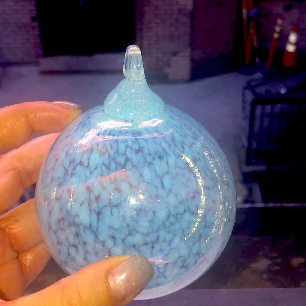 Handblown Christmas ornaments